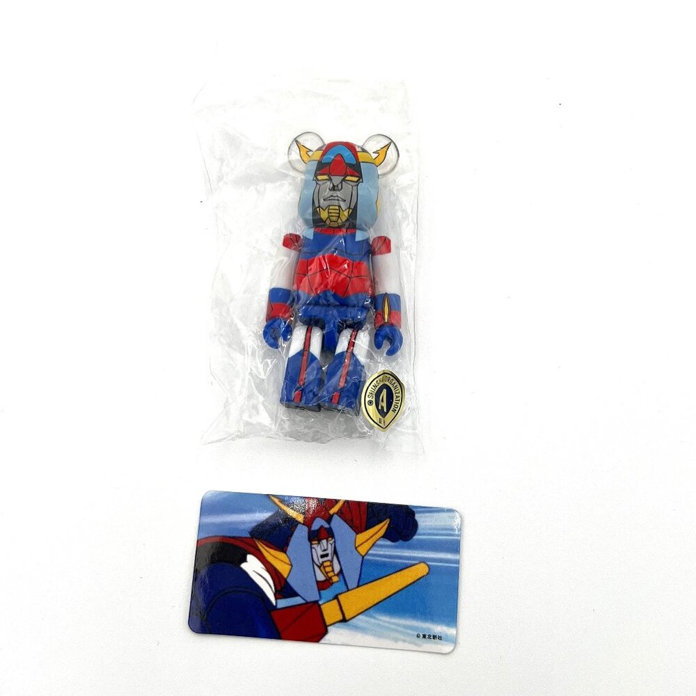 NEW Brave Raideen Secret Bearbrick Be@rbrick 100% Series 46 Figure Medicom Toy